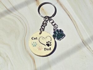 Schlüsselanhänger Cat Dad