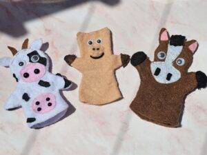 Fingerpuppen Bauernhof