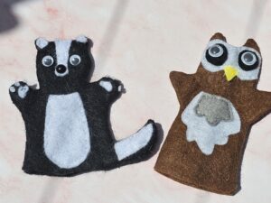 Fingerpuppen Waldtiere Download